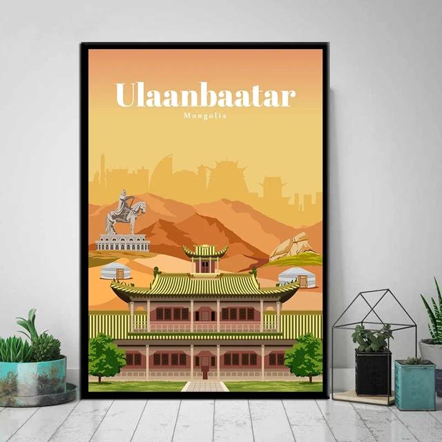 Винтажная ретро-карта города, настенное искусство, Берлин, Сингапур, Гонконг, классические постеры для декора гостиной дома