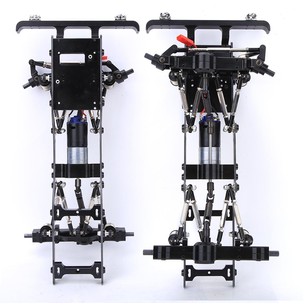 Металлический кузов радиоуправляемой машины, шасси, комплект рамы, подходит для MN D90 1 12 внедорожника(Черный S MN 90BL )