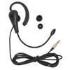Call Center Wired Earhook Single Side Customer Service Headphones with Microphone for Mobile Telemarketing Headset, 3.5mm Laptop, Phone,