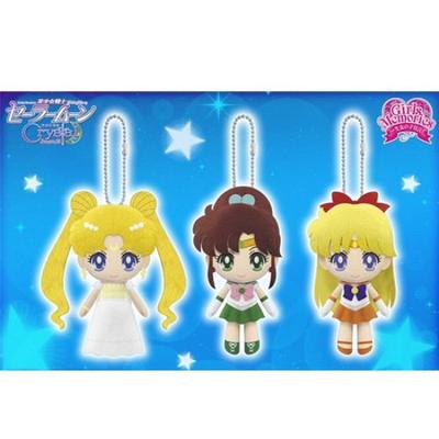 Sailor Moon Crystal Талисман Плюшевая Игрушка 2 Набор из 3 -