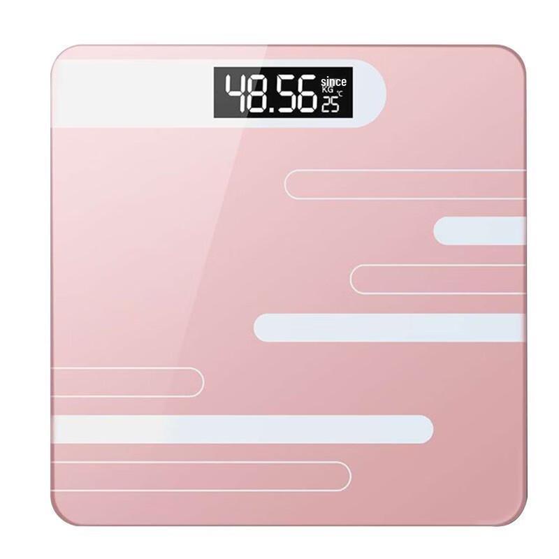 Smart USB Rechargeable Glass Body Weight Scale