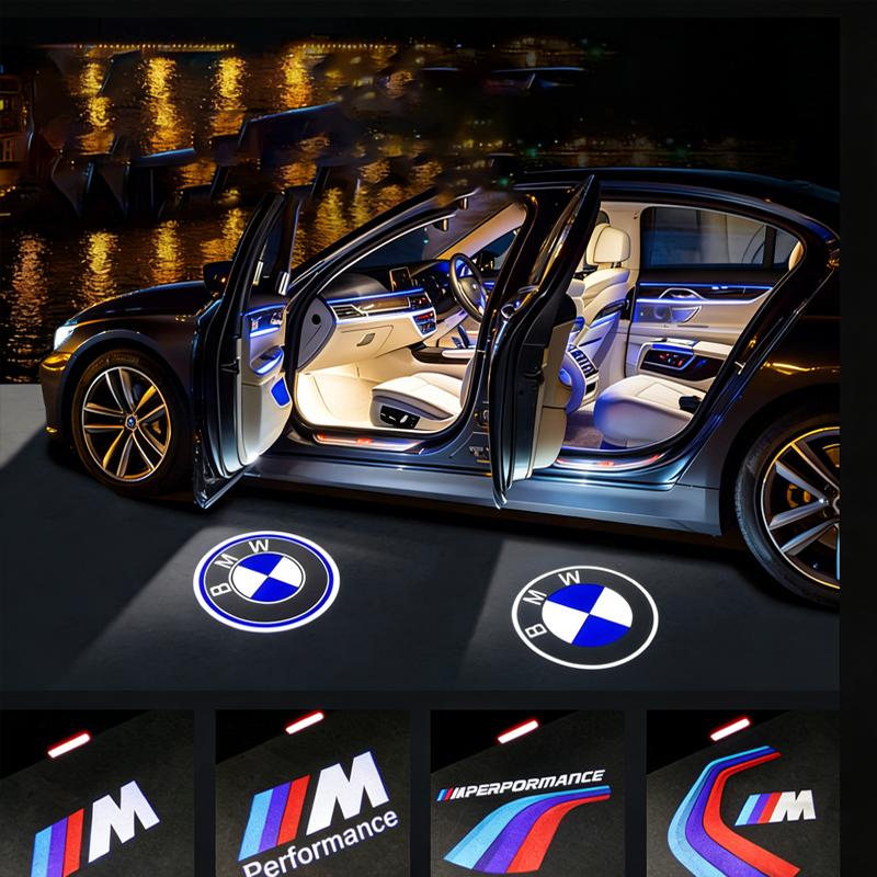 Hot For BMW M For BMW E90 E60 E46 E93 F20 F21 F30 F31 F32 F33 F34 F15 F10 F01 F11 Led Car Projector Logo Door Light Welcome Ghost Shadow Lamp