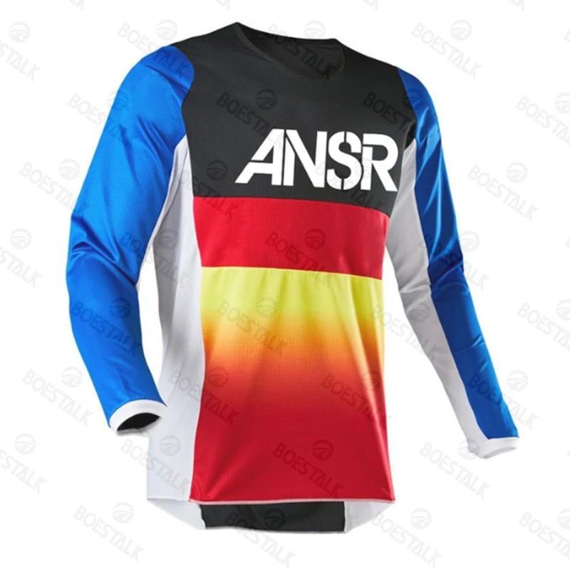 Men Women Quick Dry Cycling Jersey Mountain Bike Downhill Off-Road Racing Long Sleeve Summer Outdoor Sport T-Shirt