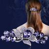 Trendy Flower Headwear Crystal For Girls Spring Clips Women Hair Clips Korean Barrettes Hairpins