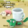 New Fun Anti-scald Coaster Turtle Cup Pad Tea Coffee Mug Drinks Holder Tableware Decorative Plastics Ornament Home Table Decor