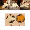Delightful White Goose Huge Pillow Plush Sleeping Toy Cushion Gift