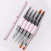 Gel Nail Polish Brushes Set Nail Art Brush Dual-ended Flower Painting Drawing Manicure Tools