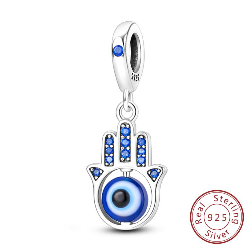 Медные Шармы Бусины Глаз Дьявола Крест Ангел Шармы Подходят для Оригинальных Браслетов-Шармов Подвески Изысканное Изготовление Ювелирных Изделий Своими Руками Для Женщин