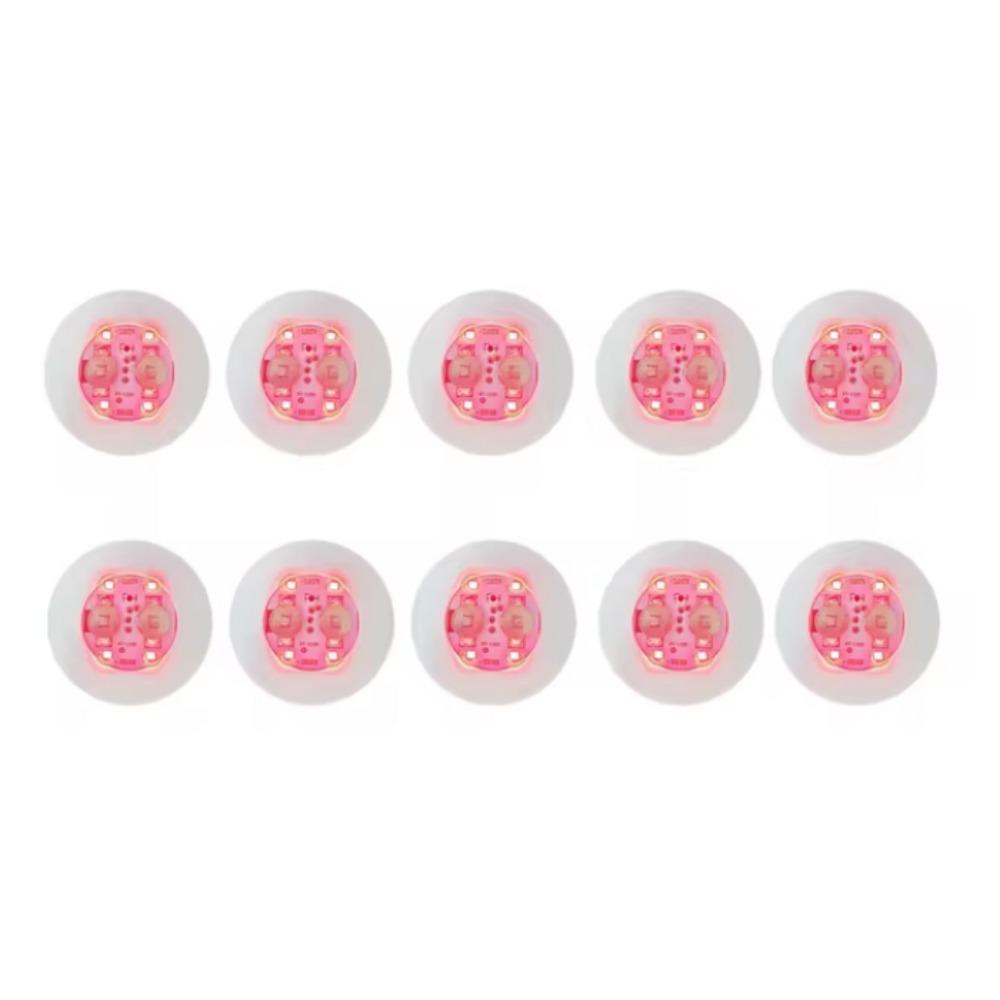 10 шт. Круглая светящаяся подставка на батарейках, светящаяся наклейка на чашку, светящаяся подставка под винную чашку, бутылка