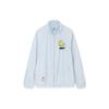 Anta Lifestyle Series Smiley Face Print Stand Collar Jacket Unisex Jacket White Fog-Gray 152328606-1
