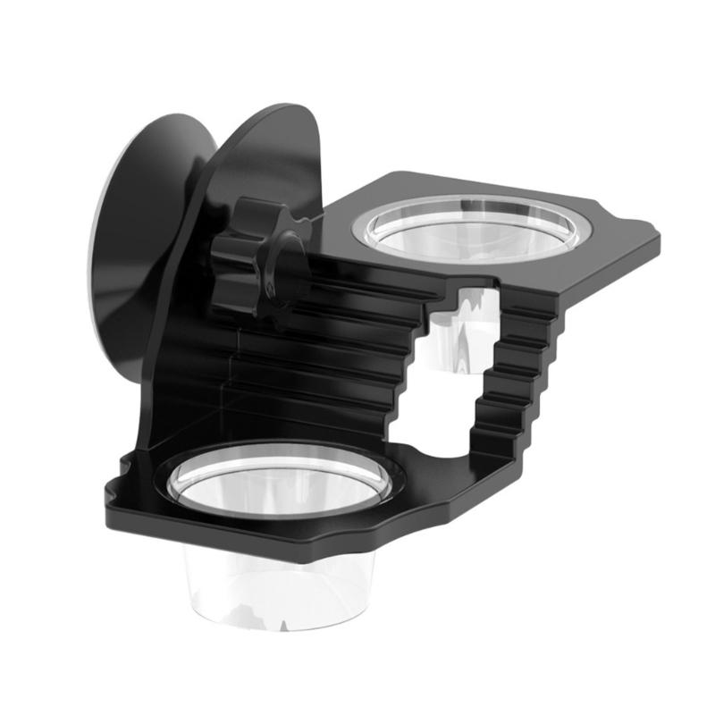 Террариумы для рептилий Настенная кормушка Миска для кормления с несколькими отделениями с присоской для маленьких питомцев Легкий монтаж