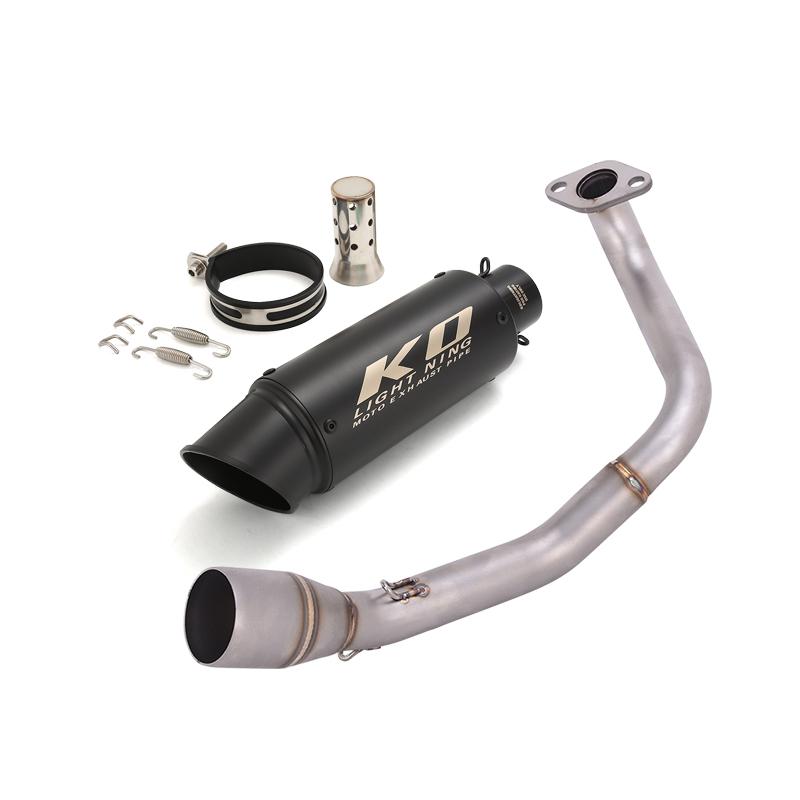 Slip On System For Honda Navi 110 2017-2025 Motorcycle Exhaust Link Pipe Header 51mm Muffler With DB Killer Stainless Steel Tip