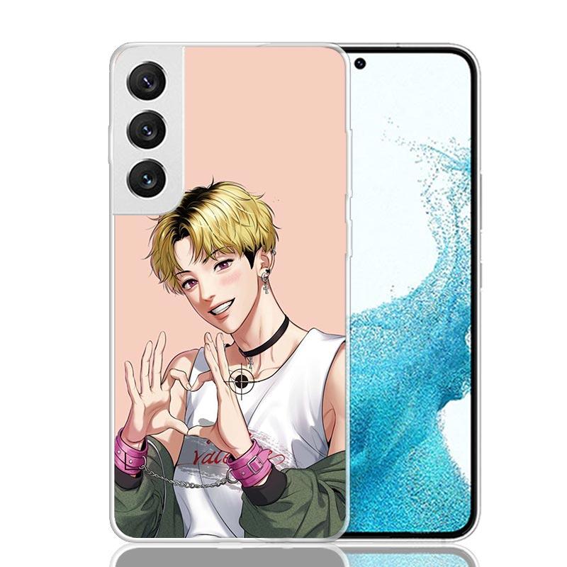 Чехол для телефона Аниме B-J-Alex для Samsung Galaxy S26 Ultra S23 S24 S25 Edge S20 FE S21 S22 Plus Мягкая печатная оболочка Чехол Fundas Galaxy
