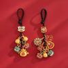 Alloy Fortune Keychain Stylish Accessories for Bags Ideal for Party Favors and Versatility