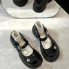 Summer Butterfly British Style Mary Jane Shoes 2025 Women's Shallow Mouth Explosion Fashion Thick Sole with Skirt Lightweight Single Shoes