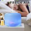500ml Essential Oil Diffuser Remote Control, Ultrasonic Air Humidifier Aroma Fragrant Oil Vaporizer Timer and Auto-Off