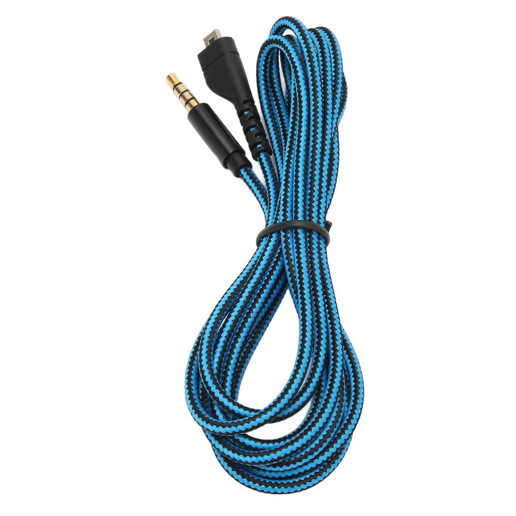 Headphone Sound Cable Wearproof Oxygen Free Copper Replacement Headphone Sound Cable for Steelseries Arctis 3 5 7 Pro