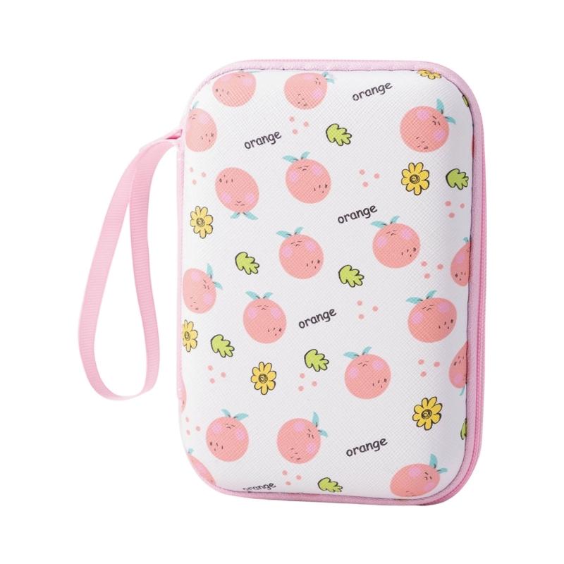 Multicolored Cartoon Shockproof Storage Case Waterproof EVA Materials Compact For Camera Gear School Supplies