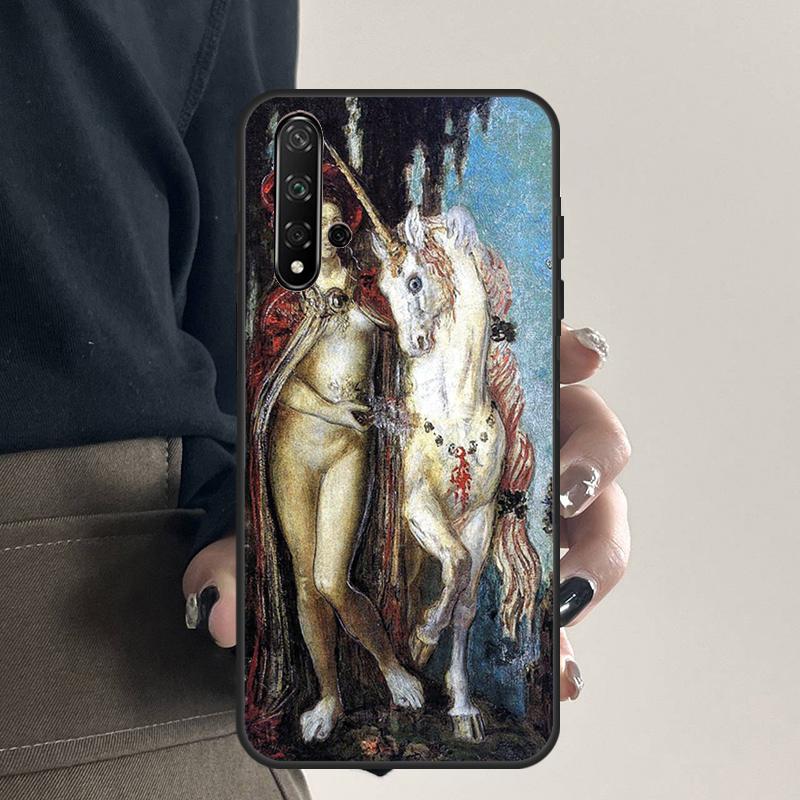 Gustave Moreau For Huawei Nova 12i 11i 8i 12s 9 10 SE Y91 Y90 Y60 Y70 Y72 Y61 P20 P40 P30 Lite P60 Pro Case