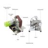 Belt Sander Electric Sanding Polishing Grinding Machine 7   Speed with 10 Sanding Belts for Polishing Wood Acrylic Metal (Belt Size: 30*33