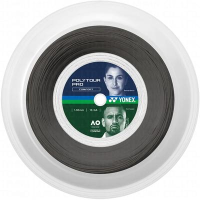 Жесткая теннисная струна YONEX Polytour Pro 130 200м Графит PTP130R2 (278) 1,30 мм