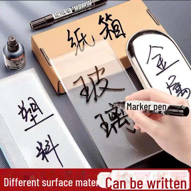 Водостойкий маркер на масляной основе Aowa Big Head 701 — густые, быстросохнущие чернила.