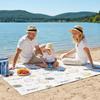 Extra Thick Disposable Picnic Blanket Dirt-Resistant Camping Mat New Ground Sheet  Outdoor