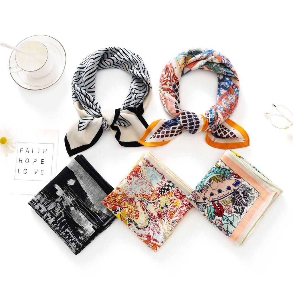 Unisex Retro Wool Scarf - Thick, Warm, and All-Match for Autumn and Winter