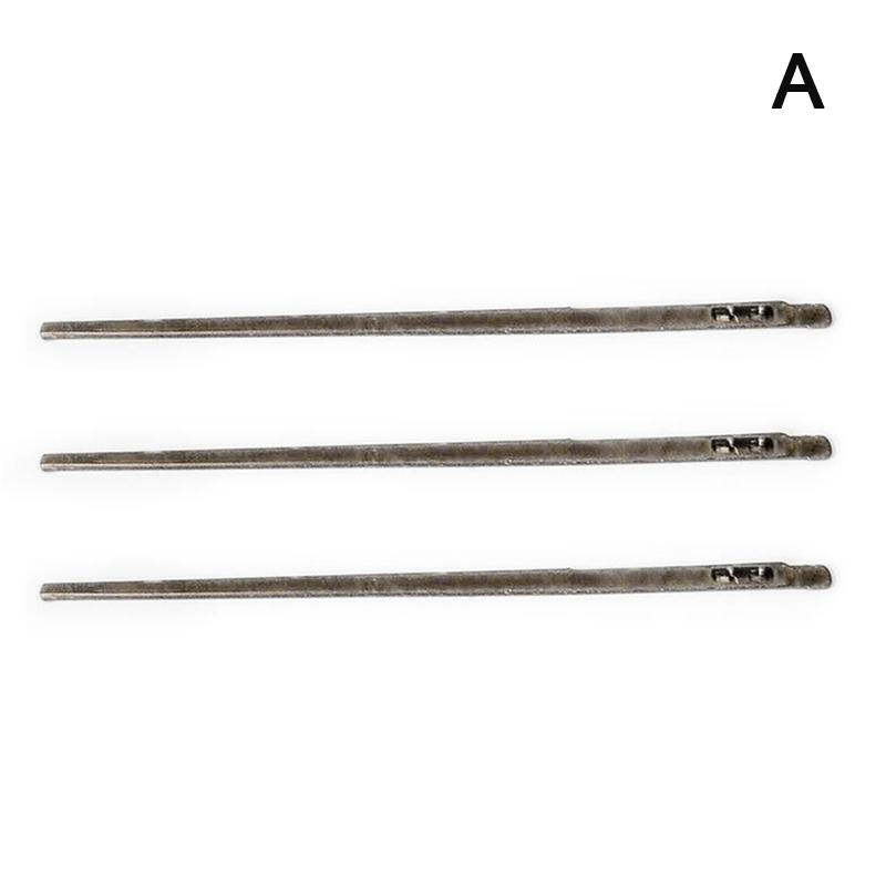 3Pcs Leather Sewing Craft Tool Leather Rope Needle Leather Needle Double Hole