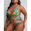 European and American Integrated Large-size High-end Bikini Sexy One-piece Swimsuit