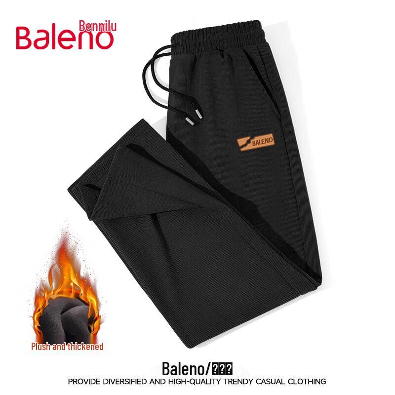 Baleno Men's Loose Straight Leg Casual Pants