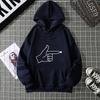 Winter Women's Hoodie High Street Unisex Style Double Pockets Sweatshirts Outerwear Women's Clothing