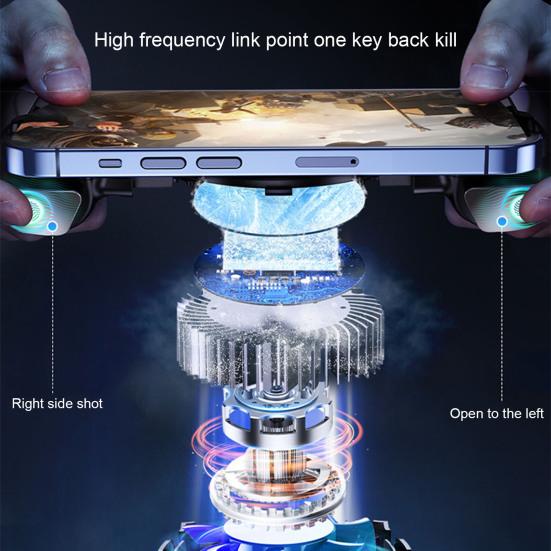 Геймпад для мобильного телефона Полупроводниковое охлаждение Эффективное рассеивание тепла Геймпад для максимального гейминга