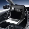 Car Steering Wheel Tray: Multi-functional Dining Table, Computer Stand, Back Seat Storage Bag. Foldable Small Table for Convenience.
