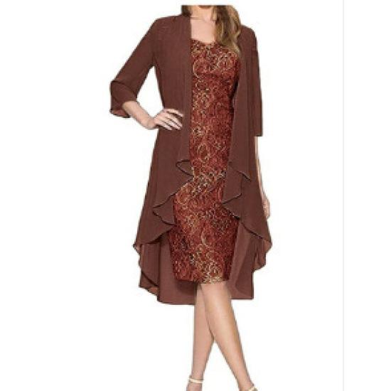 Женское сексуальное платье миди с V-образным вырезом и рукавами средней длины, однотонное, с оборками, кружевное платье большого размера