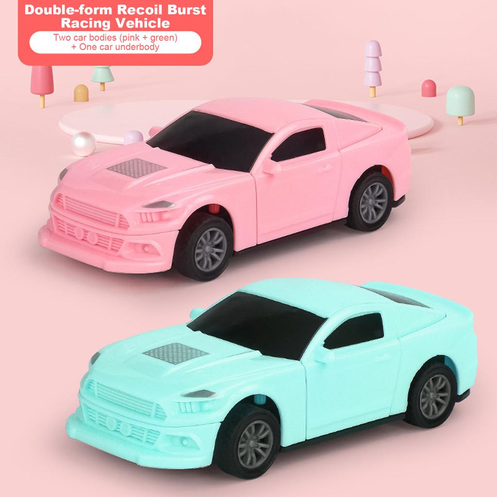 Children's Toy Pullback Collision Explosion Car Assembly Off-road Sports Car Model -mode Flying Car