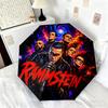 Известная немецкая рок-хэви-метал группа Rammstein Тилль Линдеманн Зонт, портативный железный зонт, незаменимый для путешествий и кемпинга H15