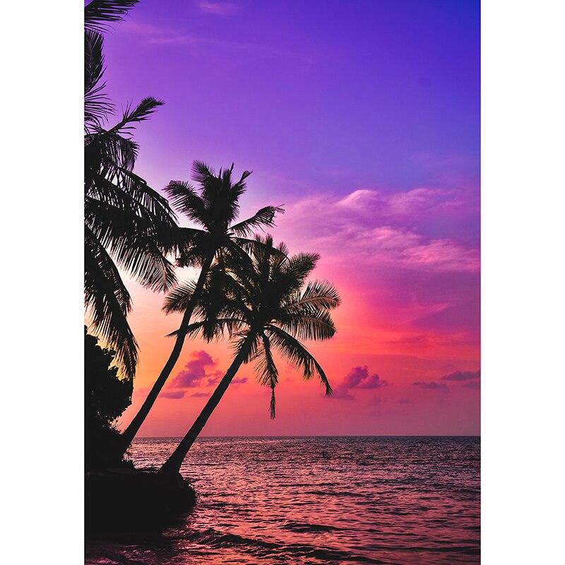 DIY 5D алмазная живопись закат пляж Алмазная вышивка вид на море вышивка крестом полная круглая дрель искусство домашний декор ручной подарок