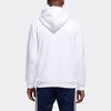 Adidas Originals Trefoil Logo Толстовка с карманом-кенгуру, мужские топы, белые DU7780
