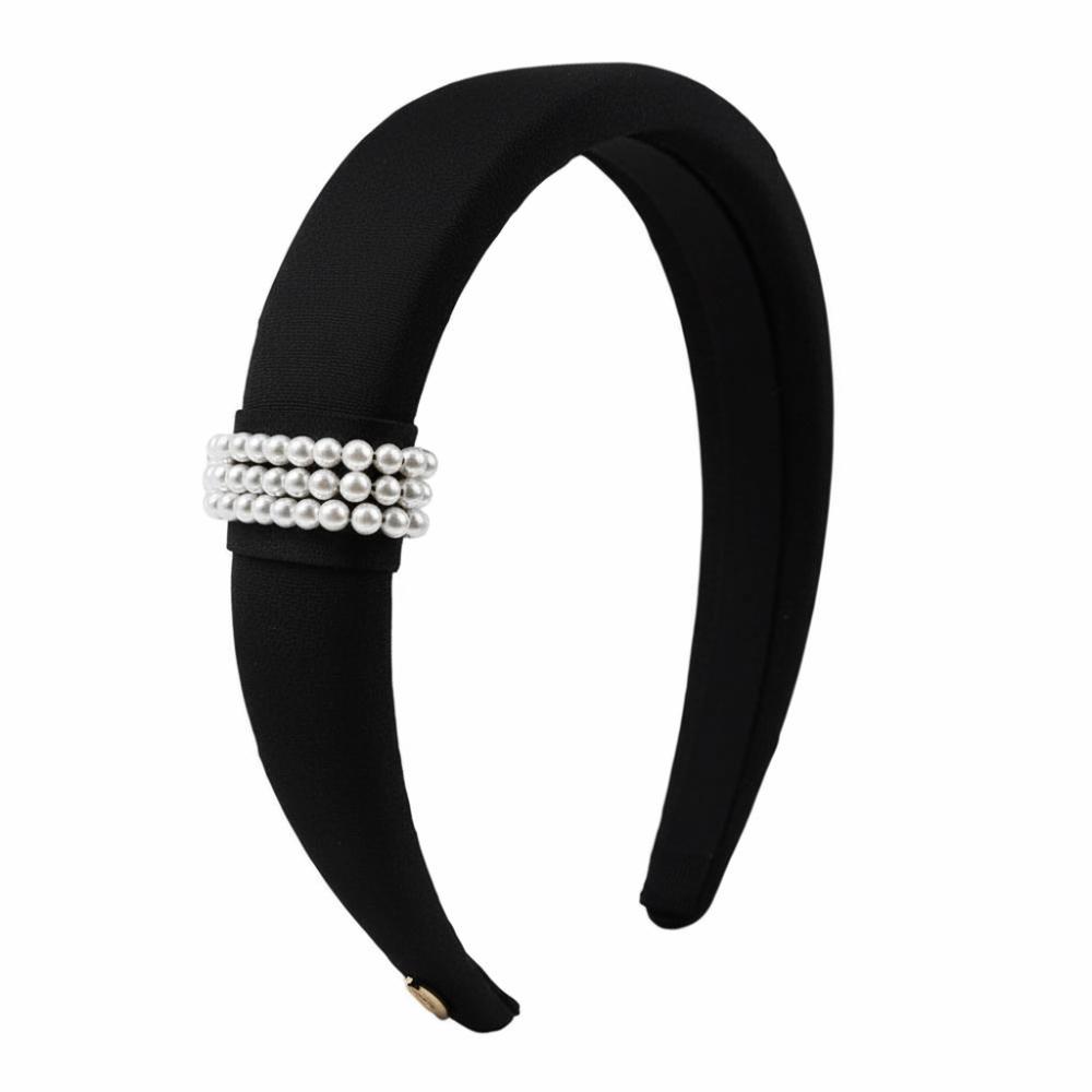 Pearls Hair Ornament Simple Headband Fashion Hair Hoop  For Women Girls