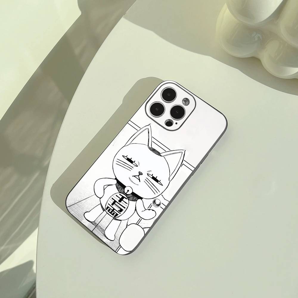 Чехол-бампер Dan-da-dan Turbo для iPhone 17,16,15,14,13,12,11 Pro Max, Легкий и практичный, Мягкий черный
