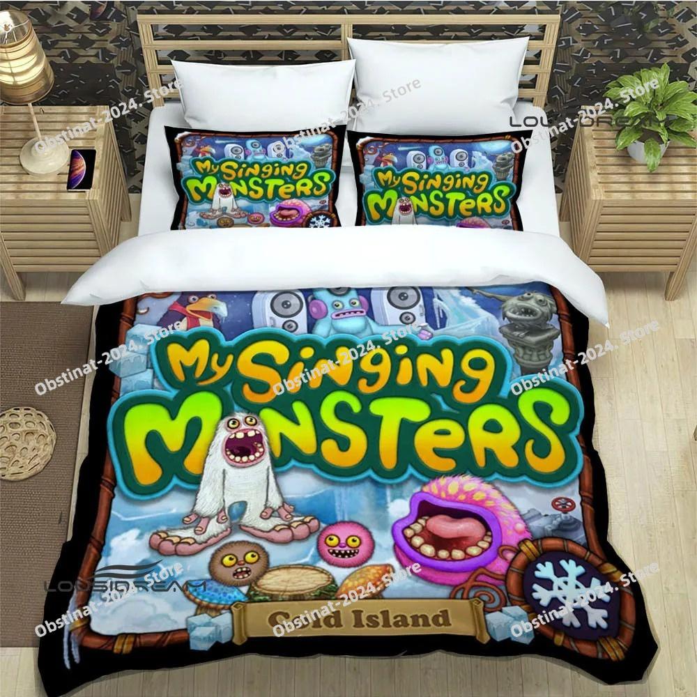 Игровые Наборы Постельного Белья My Singing Monsters изысканный набор постельных принадлежностей пододеяльник комплект постельного белья роскошный подарок на день рождения