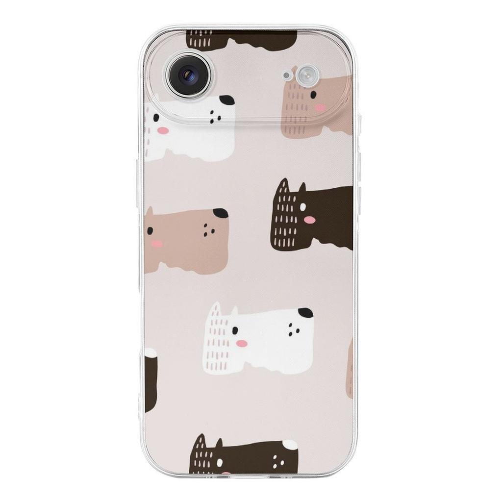 1 Pack For Iphone 17/17Air/17Pro/17ProMax Clear TPU Protective Shell With Anti-Yellow Coating, Soft Corners, Screen Lift And Grip