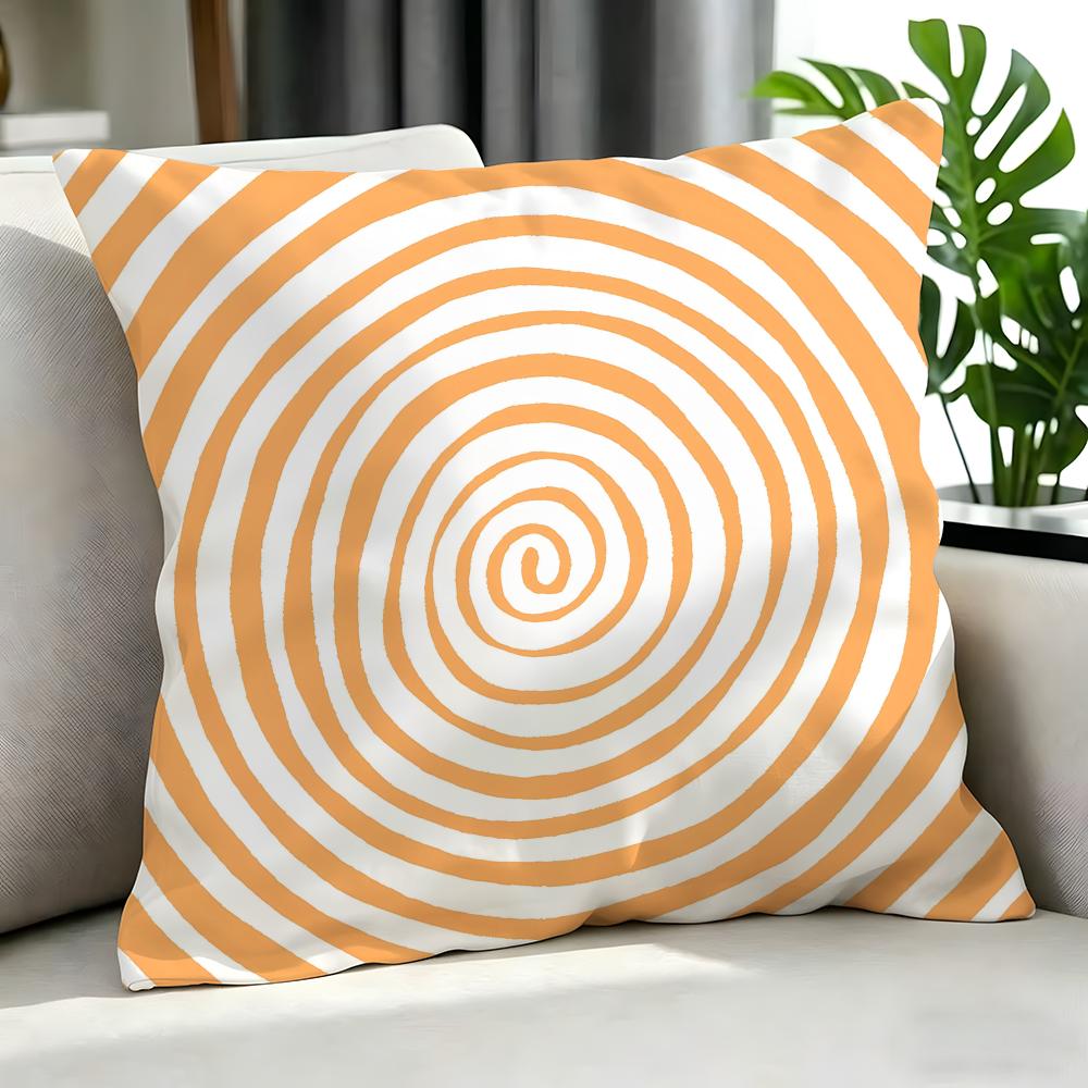 Art SStripe Psychedelic Cushion Cover Cushion Cover Set Pcs x x x Pillowcase Decorative Sofa Home Decor