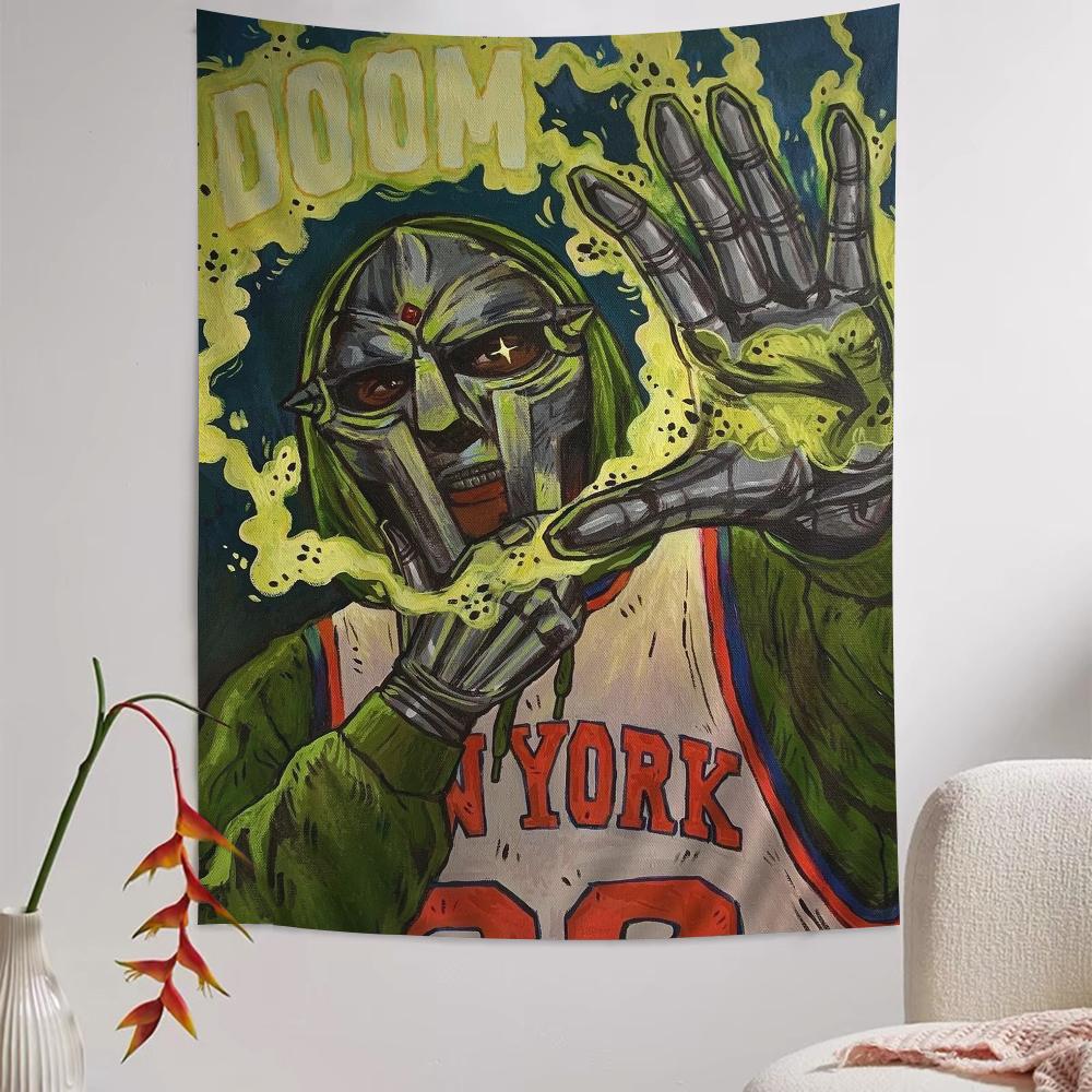 MF DOOM Цветной Гобелен Настенный Подвесной Таро Хиппи Ковры Настенные Декор Комнаты в Общежитии Дома