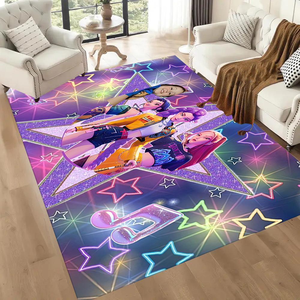 Starlit Dance Performance Square rugs are a great choice for living rooms, bedrooms, home décor, and as gifts.