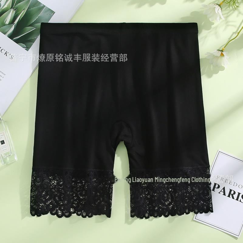 Женские шорты из модала и кружева, защищающие от воздействия внешней среды - летний стиль, доступны большие размеры.
