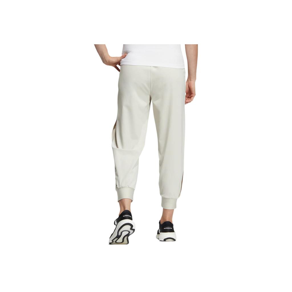 Adidas Elastic Cuff Sport Sweatpants Women Bottoms White HR8400