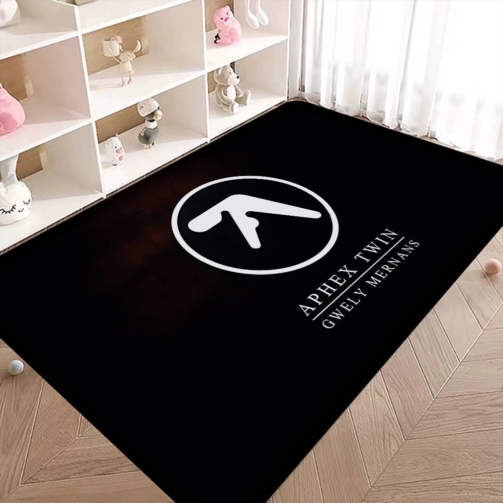 Classic Singer A-Aphex T-Twin Entrance Door Mat Nordic Style Bedroom Living Room Doormat Home Balcony Modern Home Decor