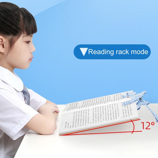 Прозрачный зажим для книги Пластиковый держатель для страниц книги Зажимы Многофункциональные закладки Аксессуары для чтения